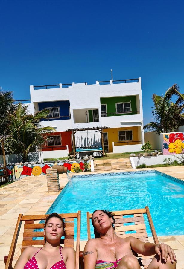 Pousada Lagoa Da Barra Taíba Buitenkant foto